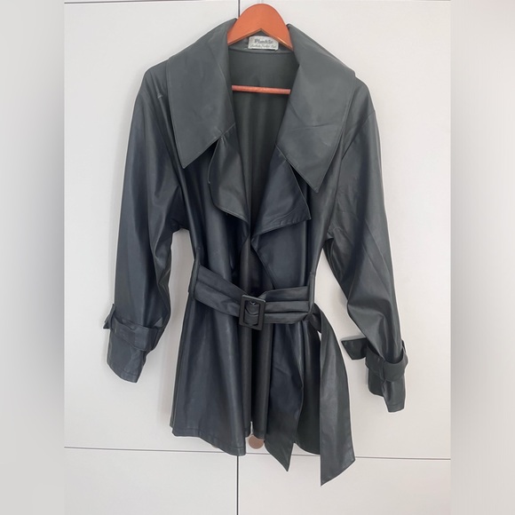 Pimpkie Faux Leather jacket - Vintage M/L - Picture 2 of 6